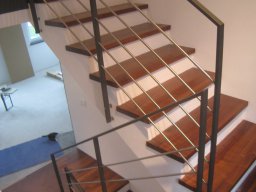 Innengelaender Edelstahl lackiert-053